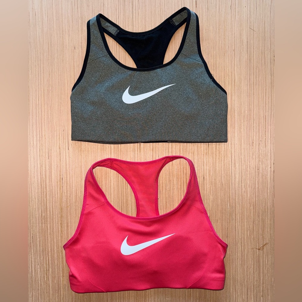 NWT - (2) Nike Dri-FIT Shape 2.0 High Impact Sports Bra - Small